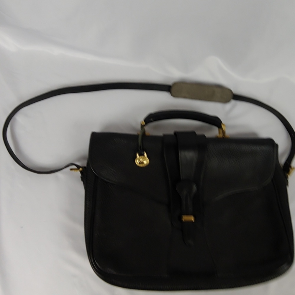 Dooney & Bourke Black Leather Purse Tote